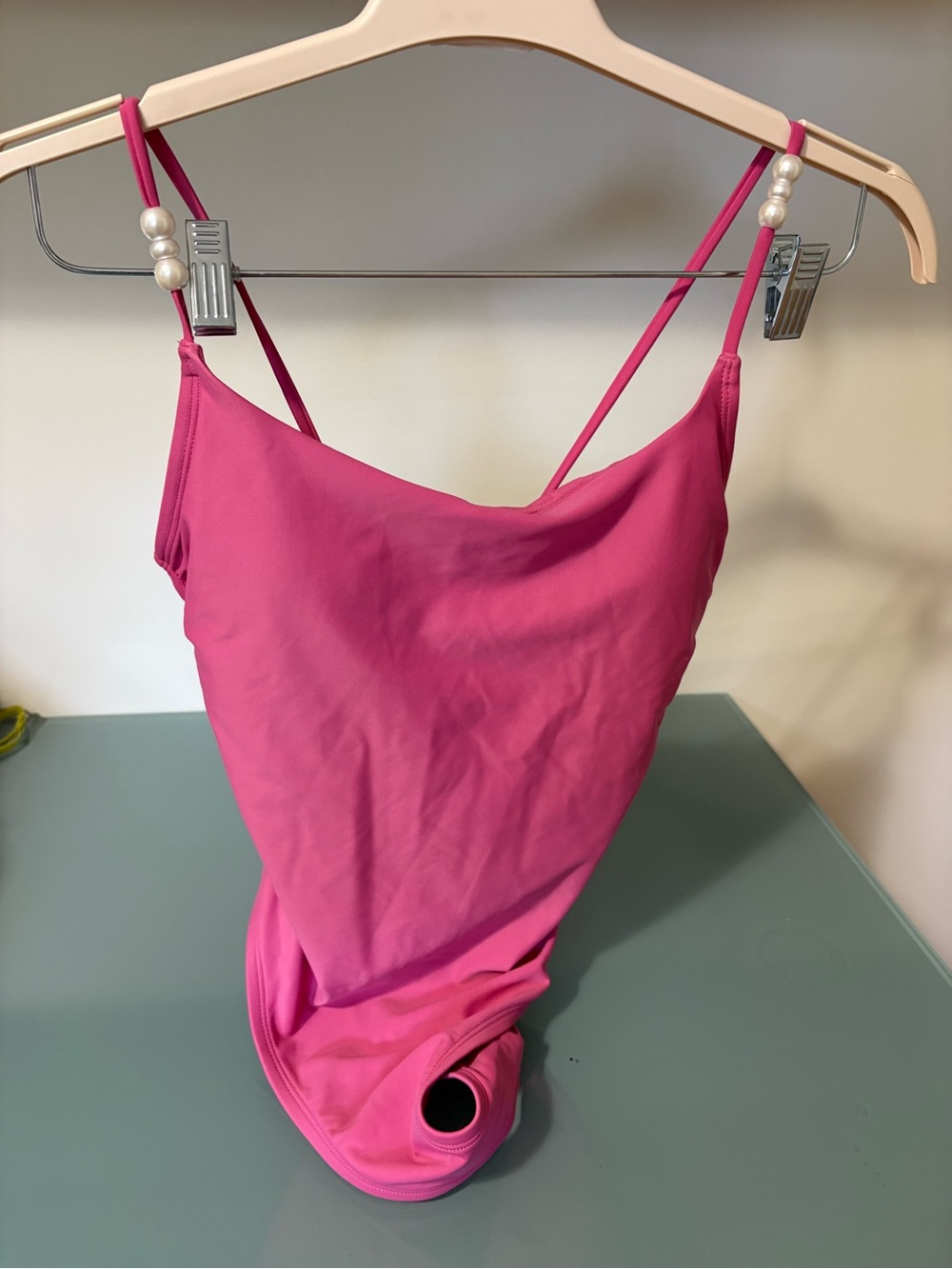 NWT Pink Spaghetti Strap Swimsuit